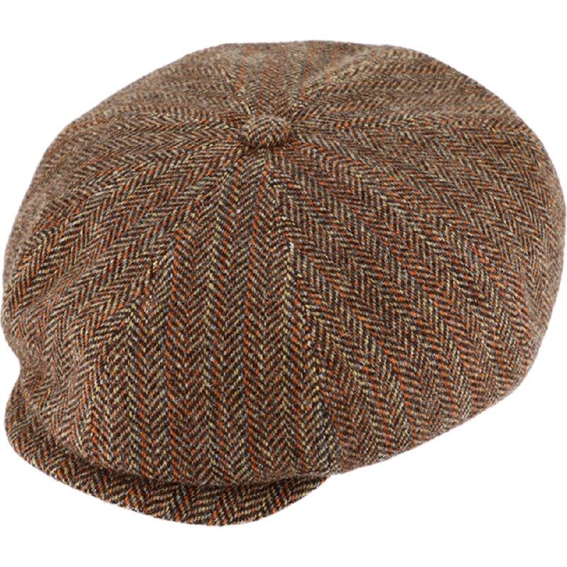 Extra objemná Béžová bekovka Hatteras od Fiebig - Limitovaná kolekce od hlavního kloboučníka Carlsbad Hat