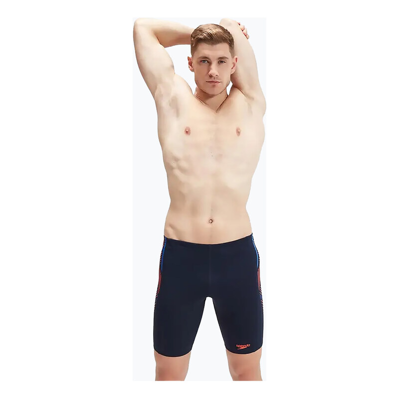 Pánské plavky Speedo Tech Panel navy/orange