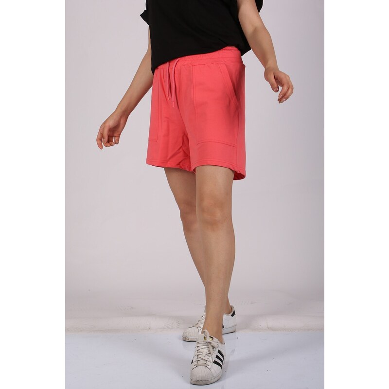 Madmext Mad Girls Fuchsia Shorts