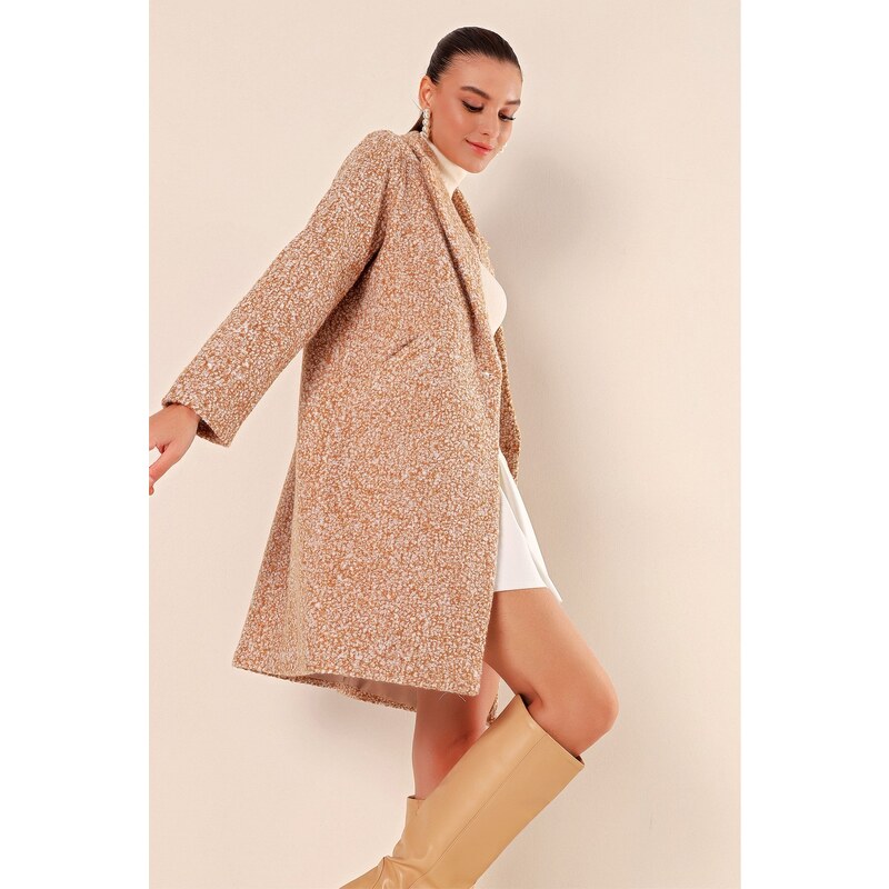 Bigdart 9082 Oversize Cachet Coat - M. Camel