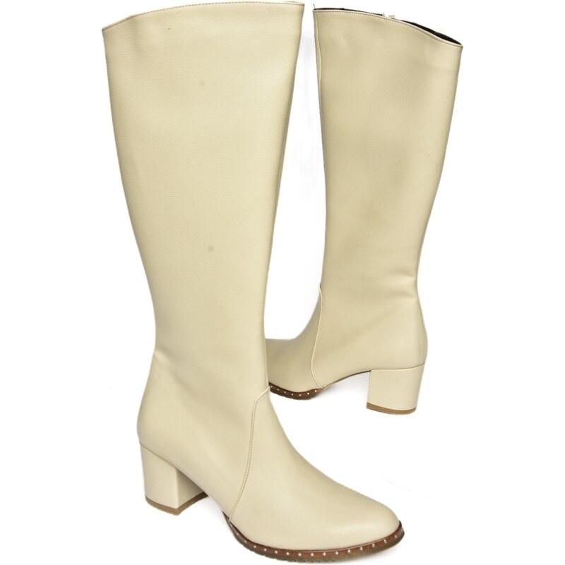 Fox Shoes Women's Cream Daily Boots