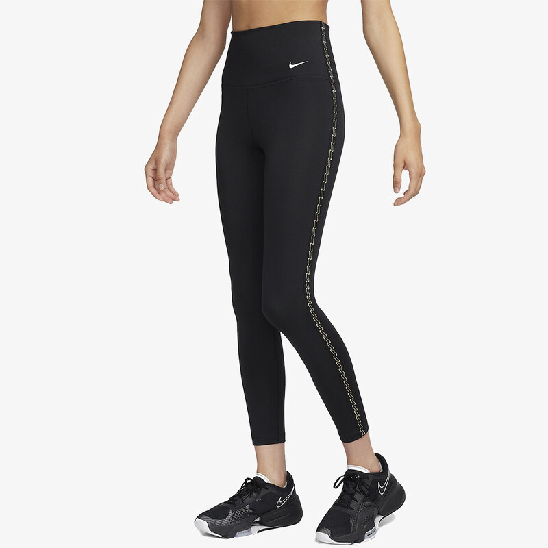 Nike W NK ONE TF HR 7/8 TIGHT MTLC