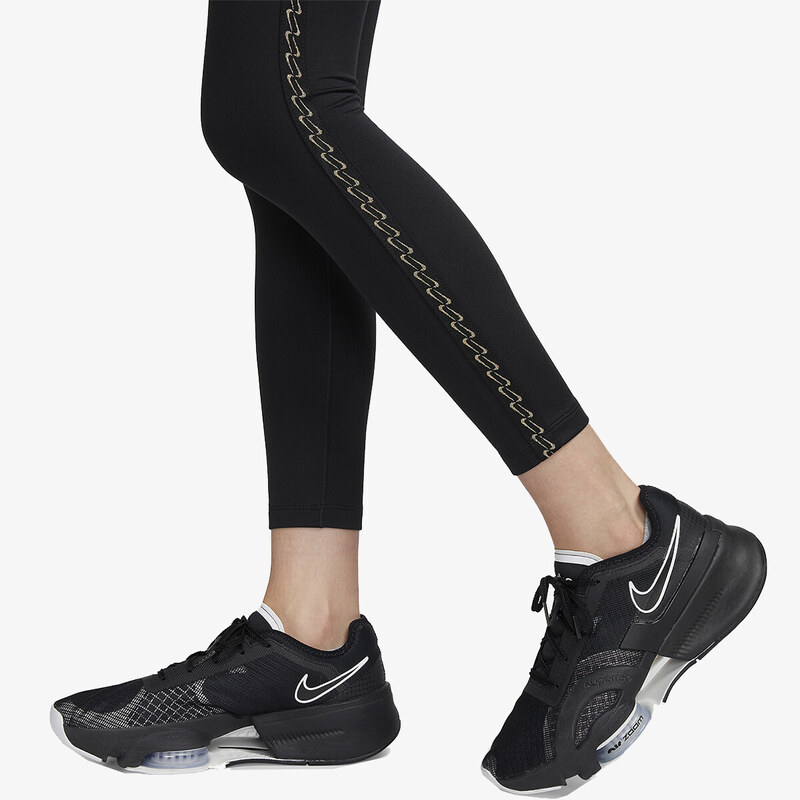 Nike W NK ONE TF HR 7/8 TIGHT MTLC