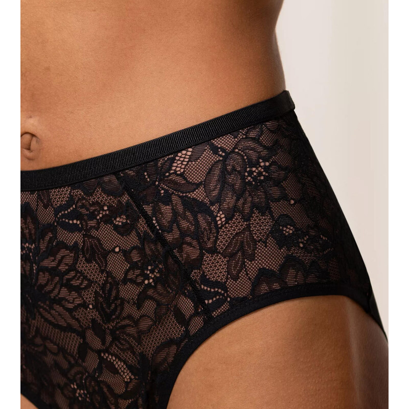 Kalhotky Amourette Charm Maxi01 černé - Triumph