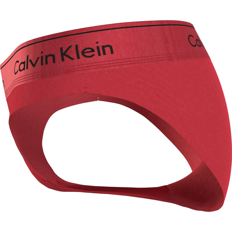 Dámské kalhotky BIKINI 000QF7451E XAT červené - Calvin Klein