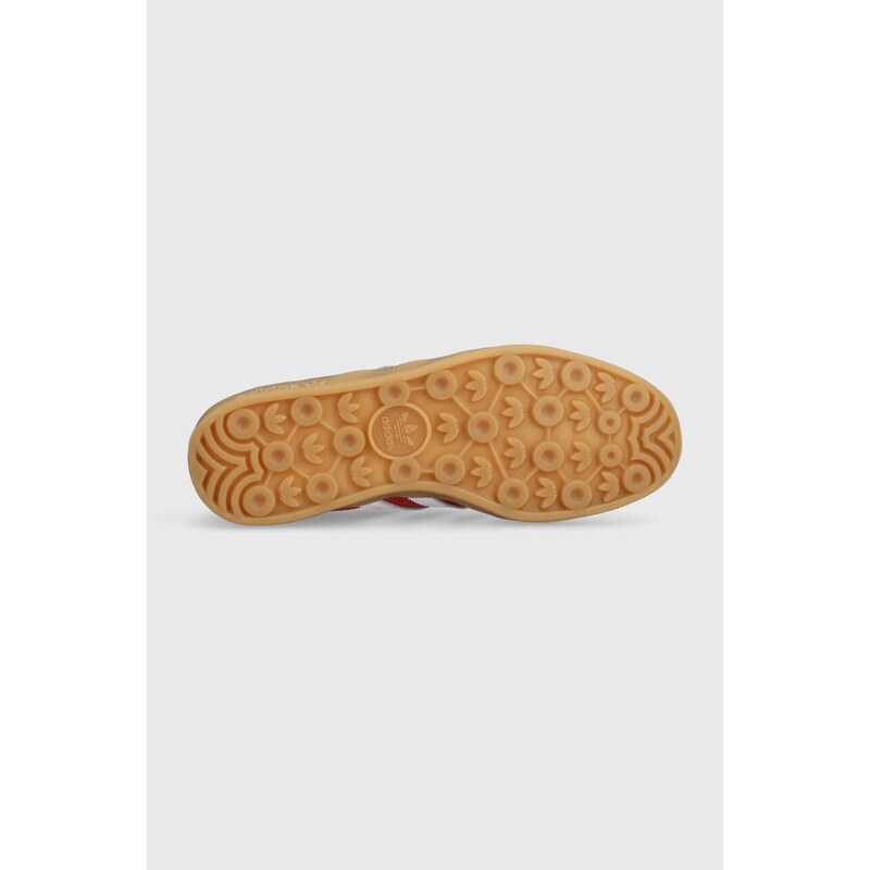 Semišové sneakers boty adidas Originals Gazelle Indor oranžová barva, H06261