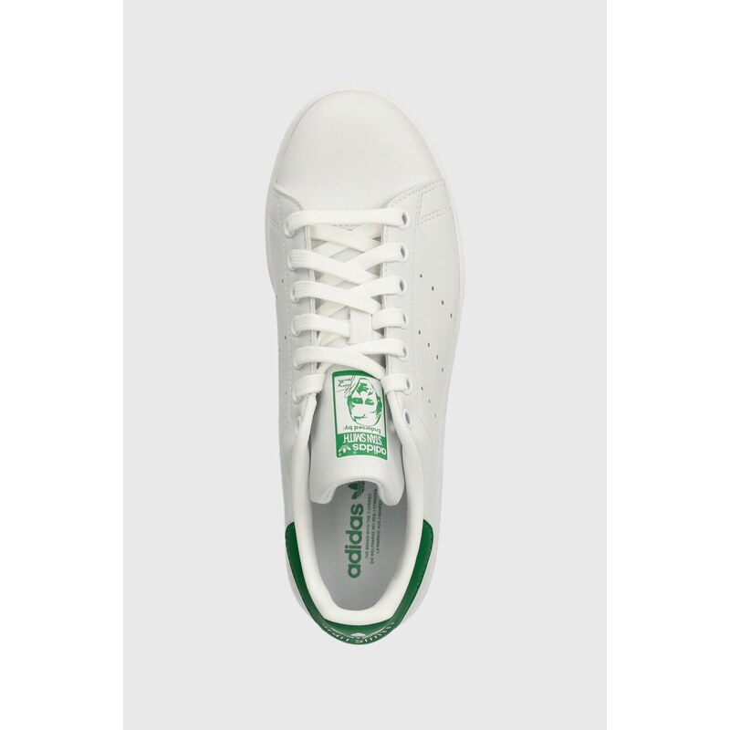 Sneakers boty adidas Originals Stan Smith bílá barva, Q47226