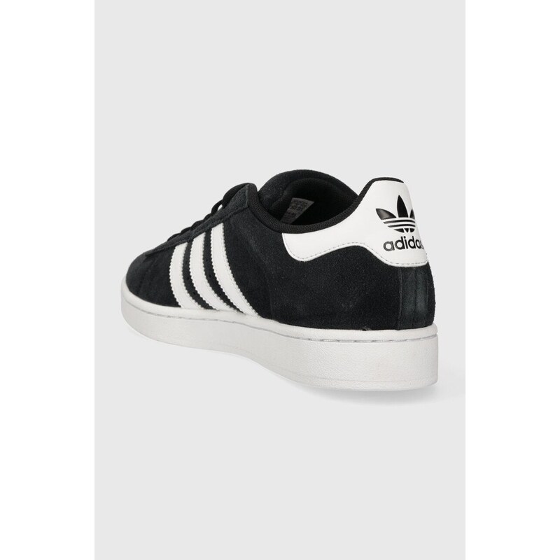 Semišové sneakers boty adidas Originals Campus 2 černá barva, ID9844