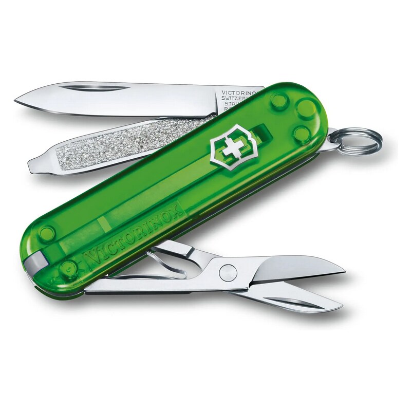 Victorinox Classic SD transparent Colors Green Tea