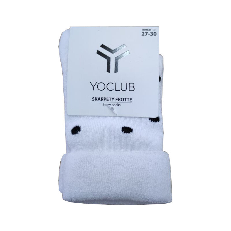 Dívčí ponožky Yoclub SKF-0015G - bílá