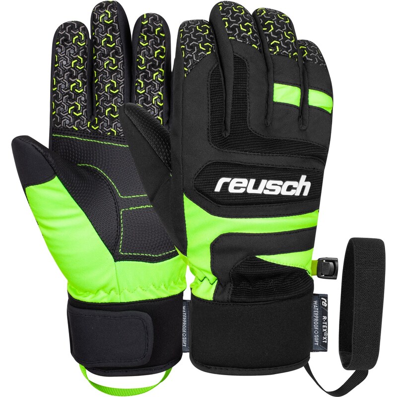 REUSCH CHRIS R-TEX XT JUNIOR Black/Green Gecko