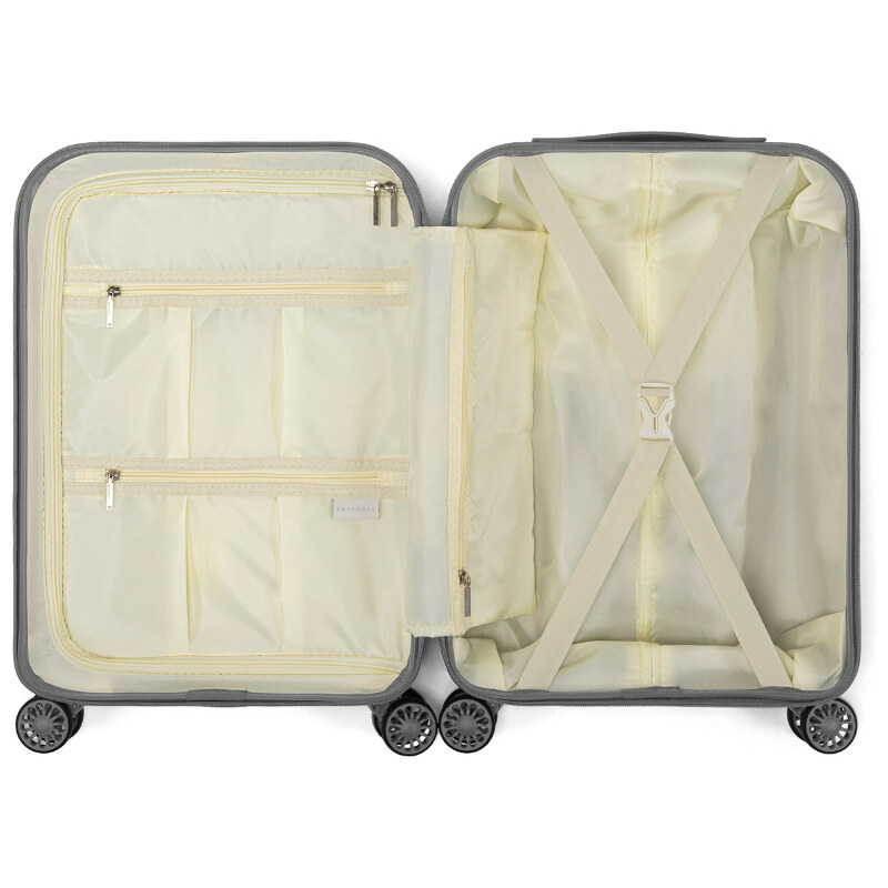 Sada cestovních kufrů Suitsuit Blossom 31-81 L - šedá