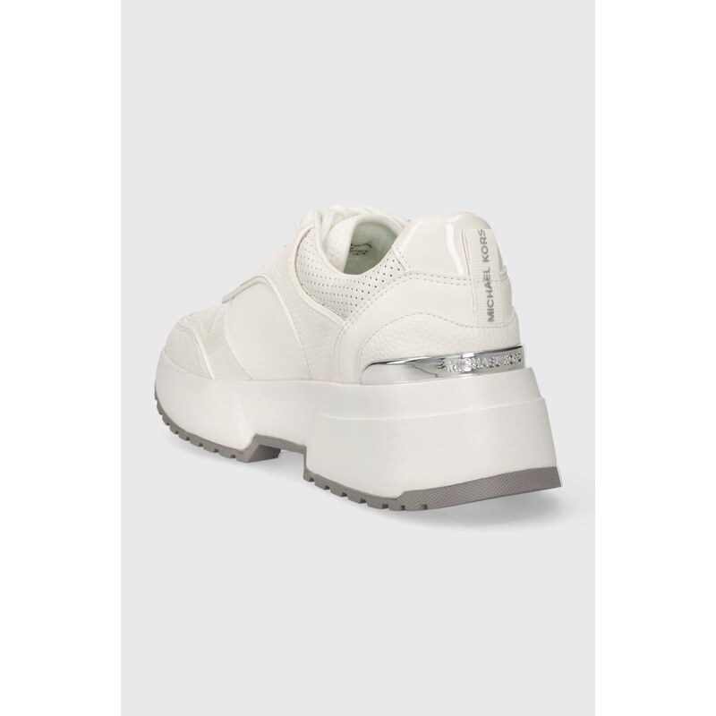 Sneakers boty MICHAEL Michael Kors Percy bílá barva, 43H3PCFS1L