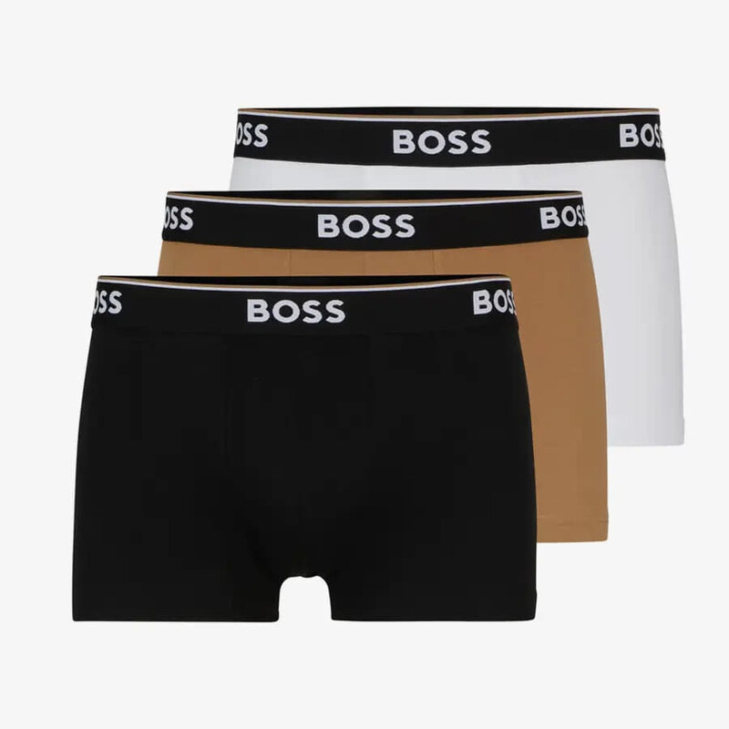 Boxerky Hugo Boss Power 3-Pack Trunk Multicolor