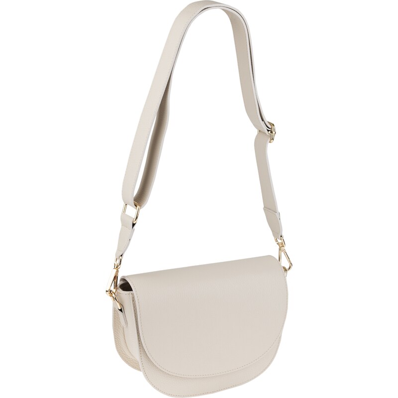 NovaKabelka.cz Kožená kabelka crossbody Ramona Beige