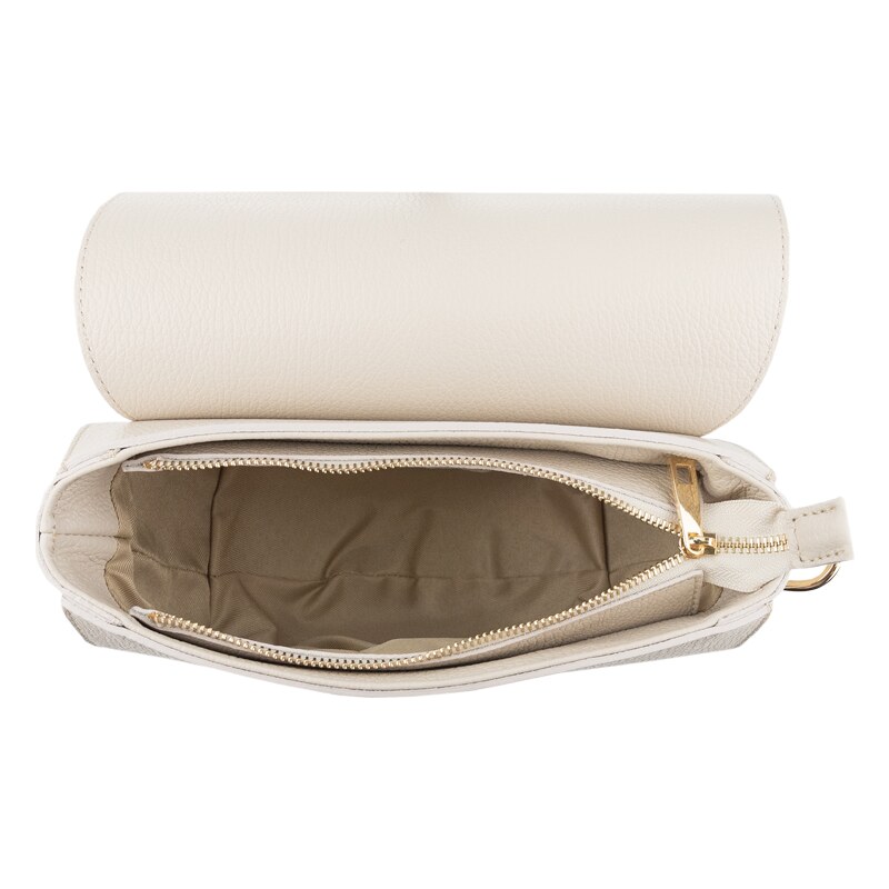 NovaKabelka.cz Kožená kabelka crossbody Ramona Beige