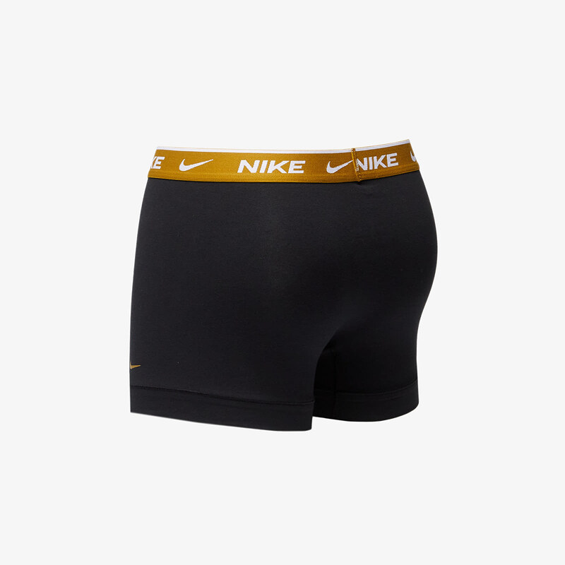 Boxerky Nike Dri-FIT Everyday Cotton Stretch Trunk 3-Pack Black