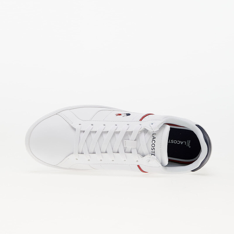 Pánské nízké tenisky LACOSTE Europa Pro White/ Navy/ RE