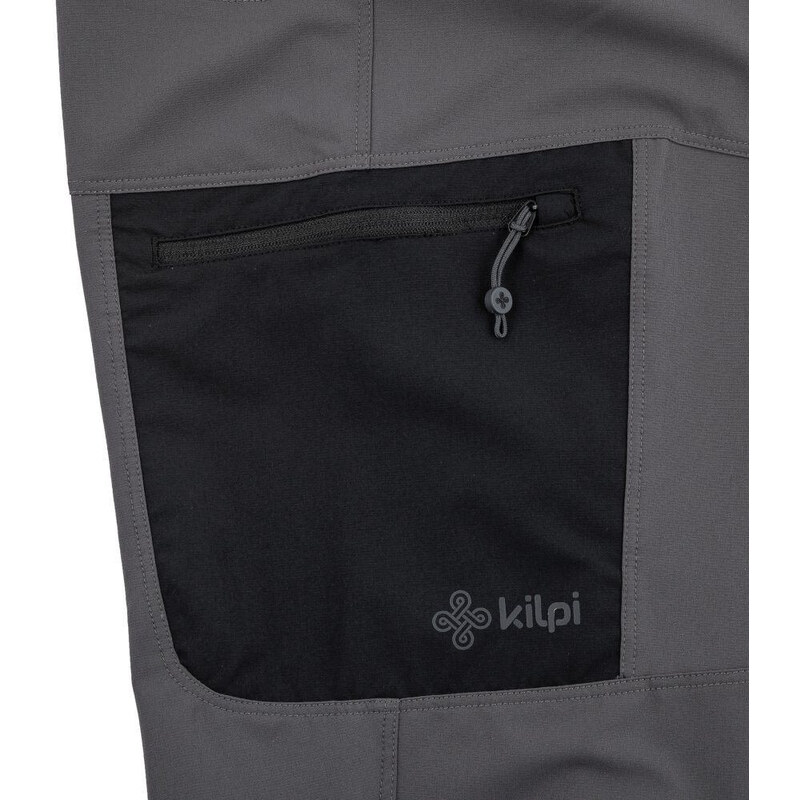 Pánské outdoorové kalhoty Ligne-m tmavě šedá - Kilpi