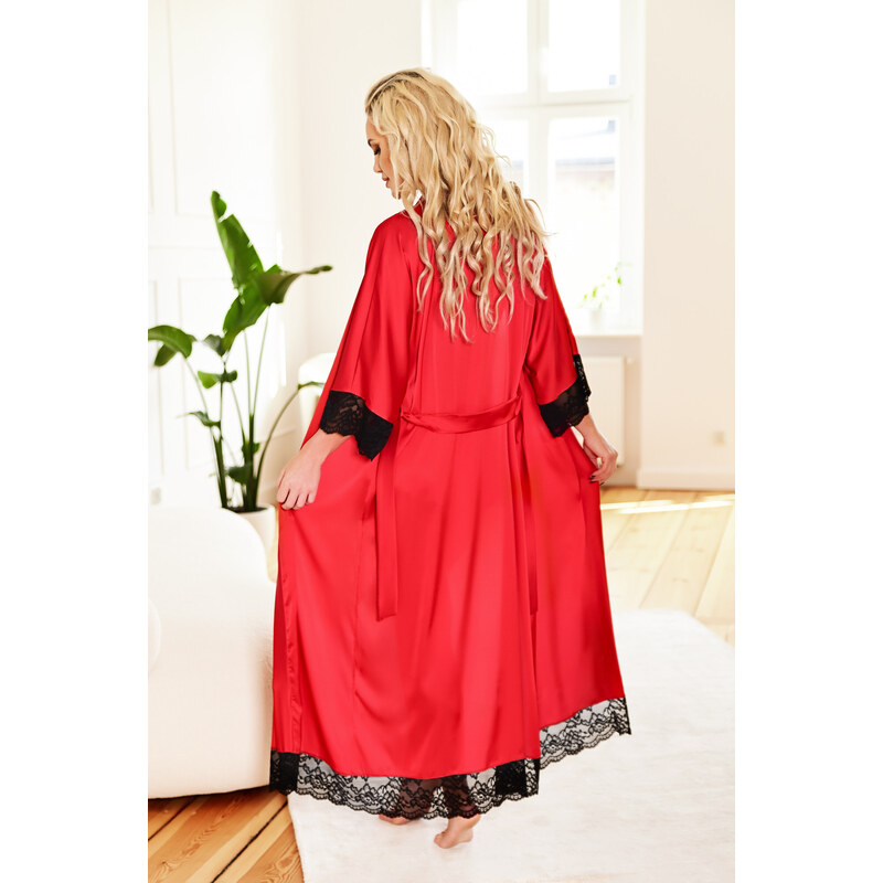 Kalimo Housecoat Sumatra Red