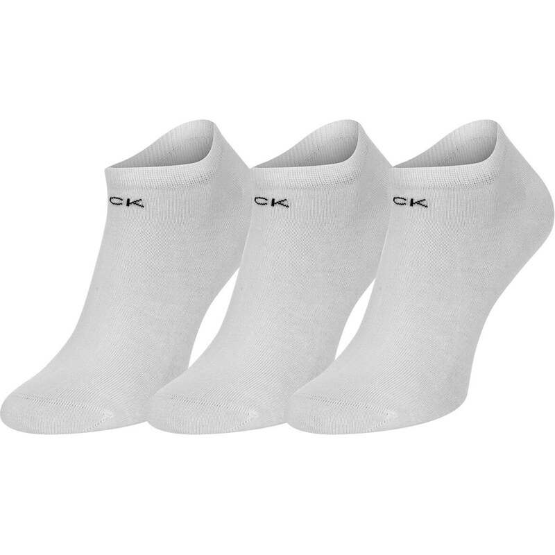 Ponožky Calvin Klein 3Pack 701218768002 White