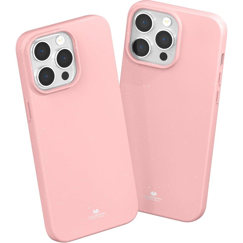 Ochranný kryt na iPhone 15 Pro MAX - Mercury, Jelly Pink