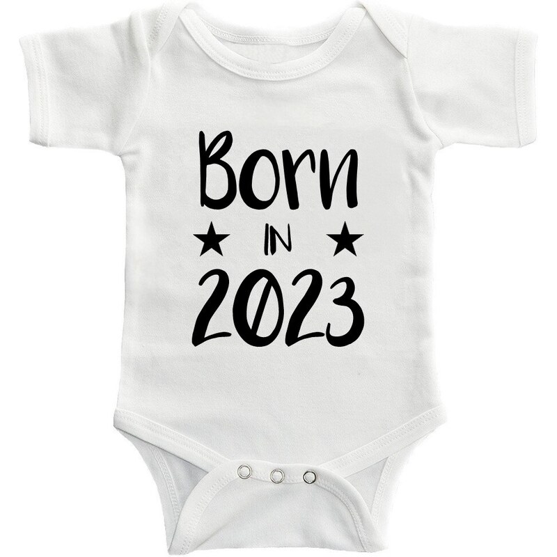 TRIKOO Dětské BODY Born In 2023