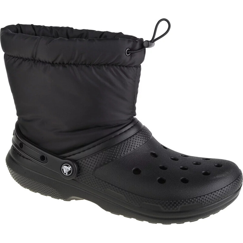 ČERNÉ KOTNÍKOVÉ BOTY CROCS CLASSIC LINED NEO PUFF BOOT Černá