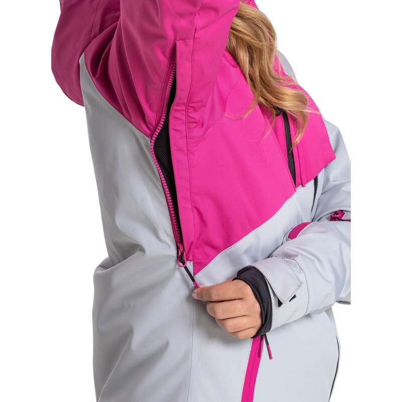 Meatfly dámská SNB & SKI bunda Deborah Premium Berry Pink | Růžová