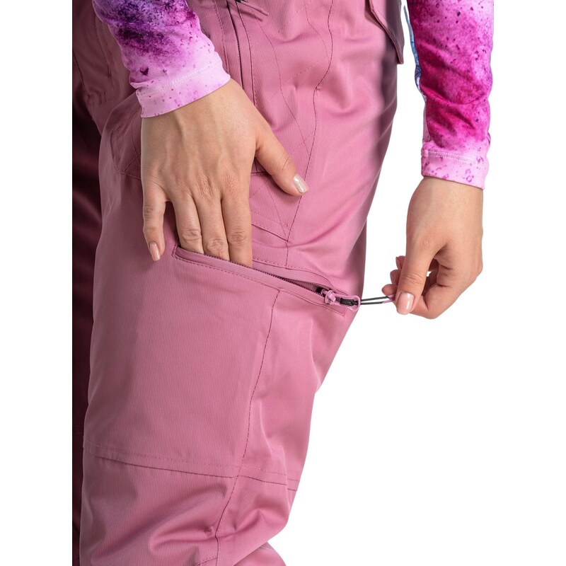 Meatfly dámské SNB & SKI kalhoty Foxy Premium Dusty Rose | Růžová