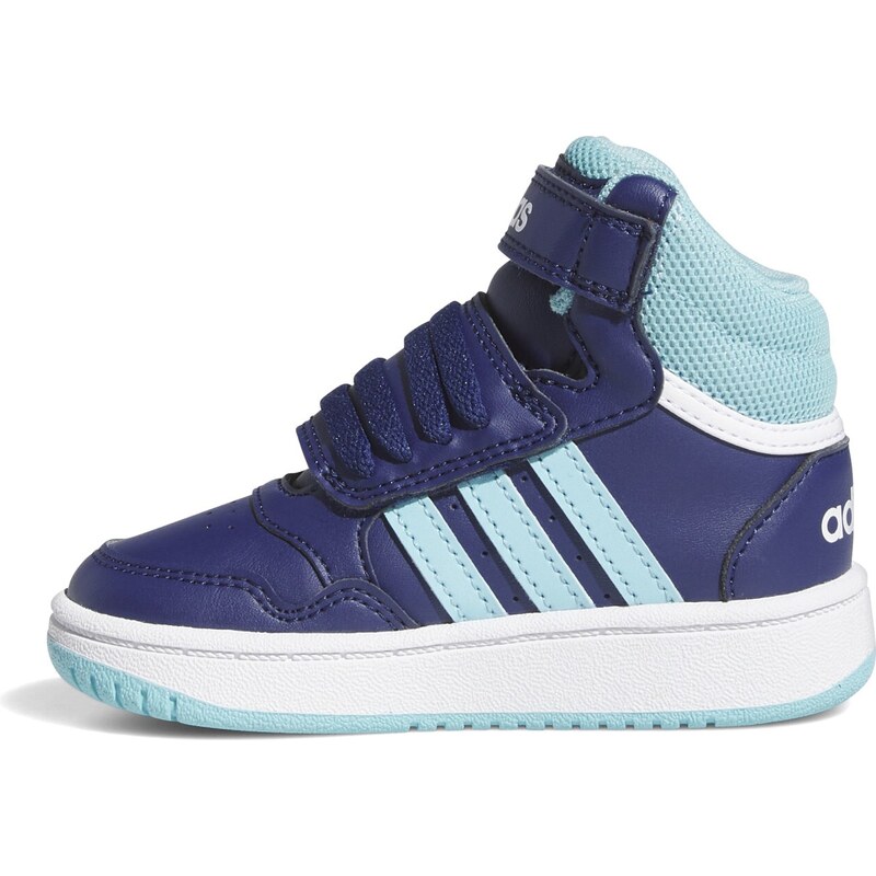 adidas Performance adidas HOOPS MID 3.0 AC I DKBLUE/LTAQUA/FTWWHT