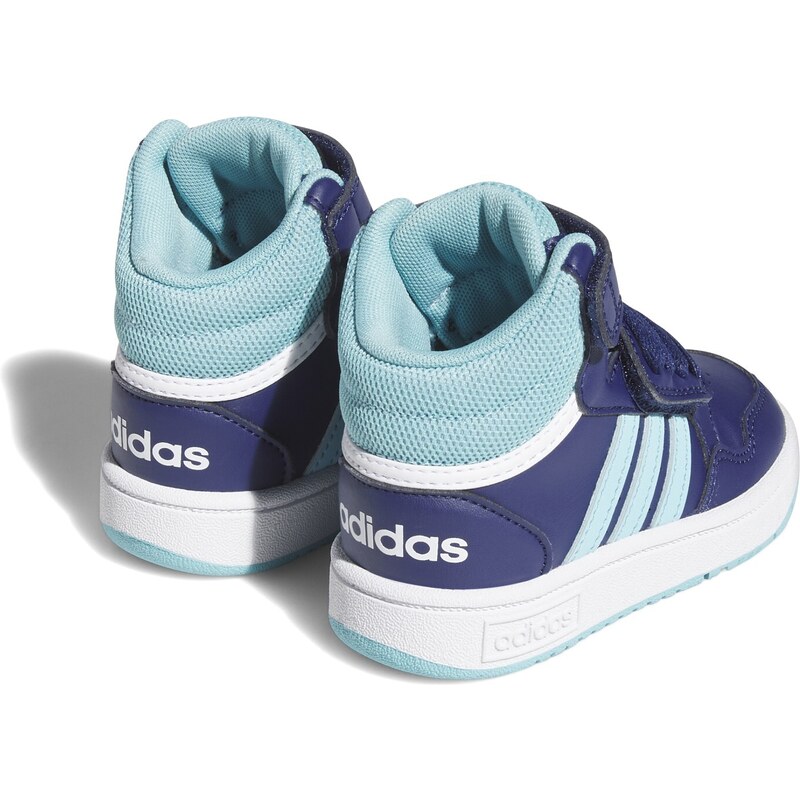 adidas Performance adidas HOOPS MID 3.0 AC I DKBLUE/LTAQUA/FTWWHT