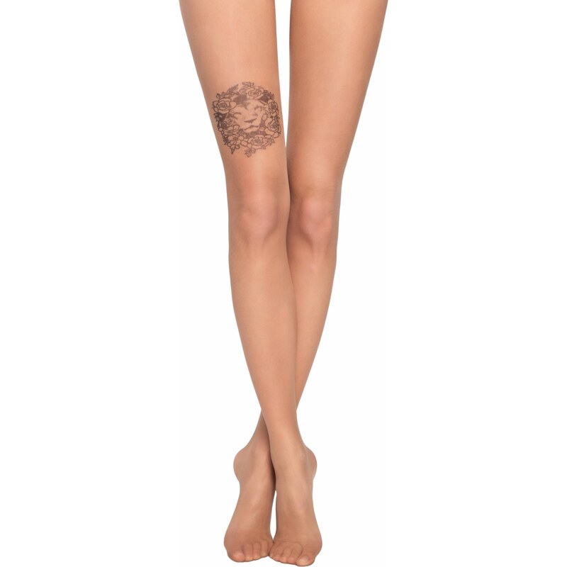 Conte Woman's Tights & Thigh High Socks 002 Bronz