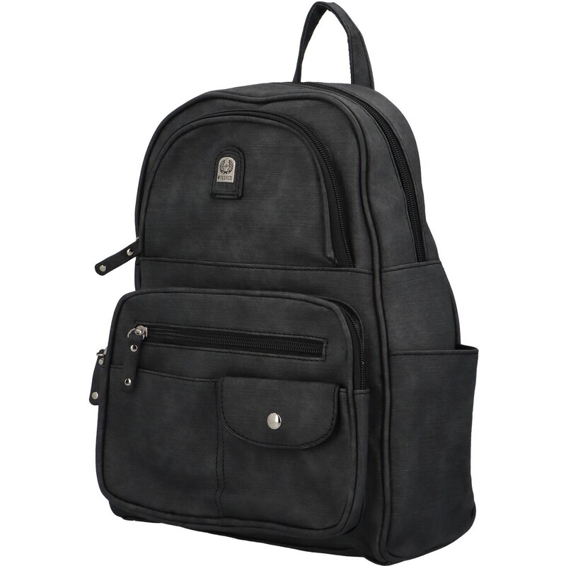L&H Praktický městský batoh Laurin, černá