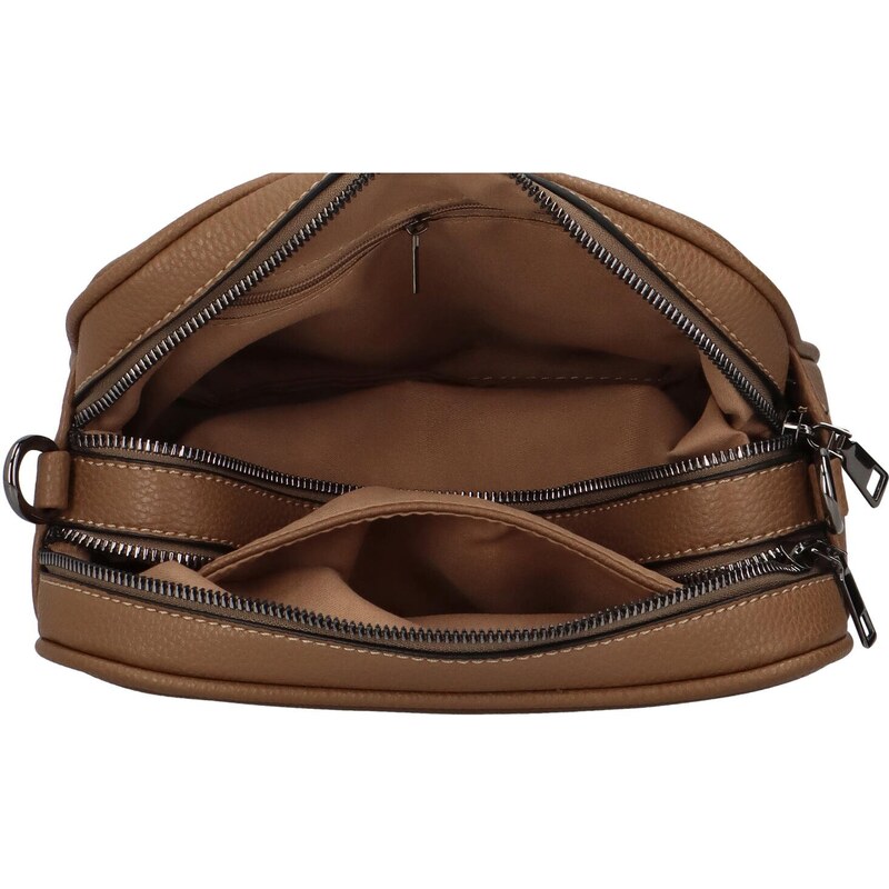 Stylová dámská crossbody MaxFly Kamari, khaki