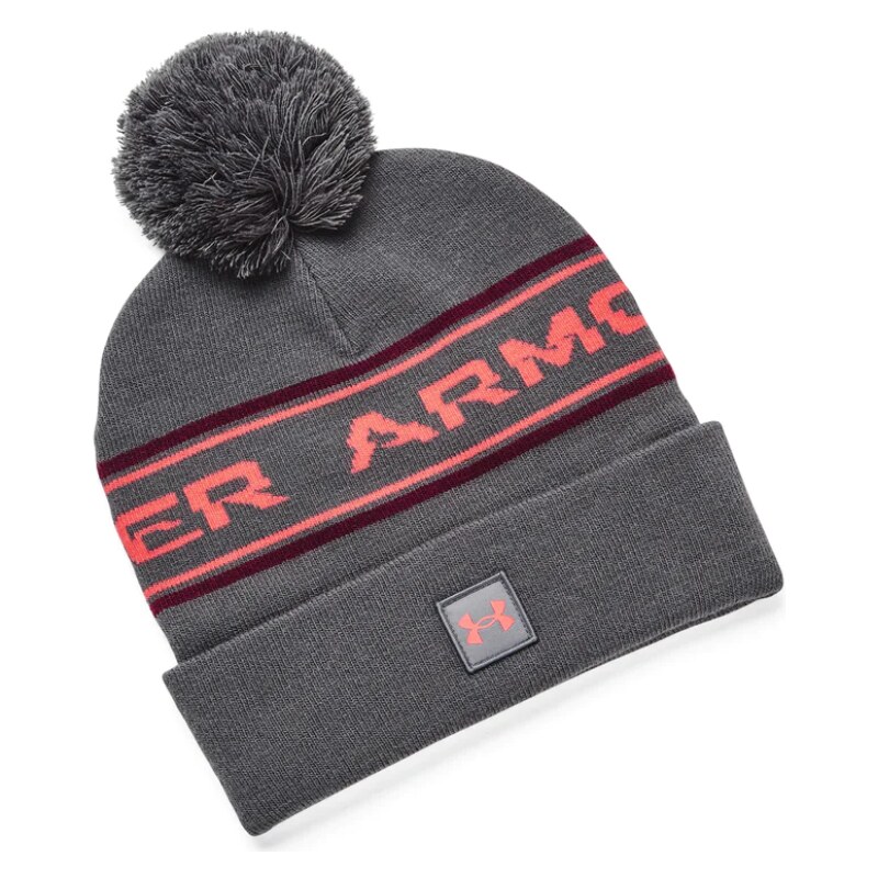 Čepice Under Armour UA Men's Halftime Pom Beanie 1379985-013