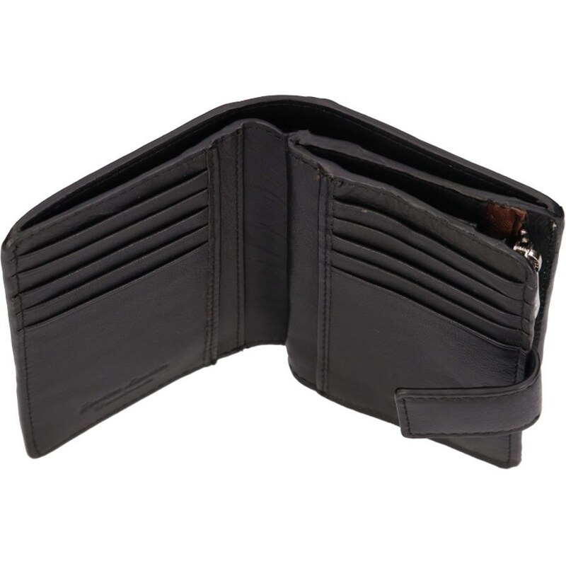Lagen Dámská kožená peněženka 160822 černá