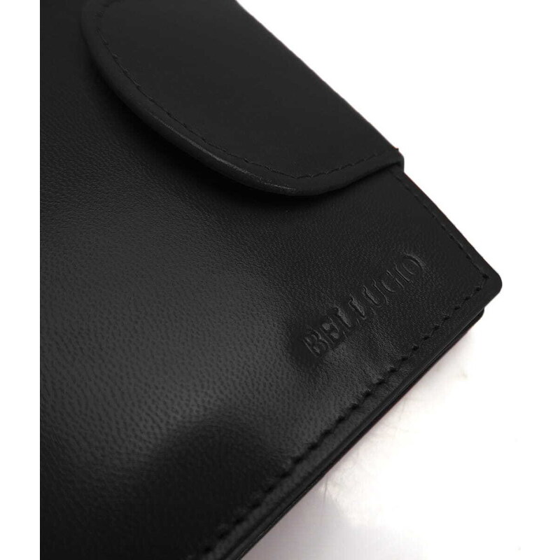 Dámská kožená peněženka Bellugio, černá ZD-02