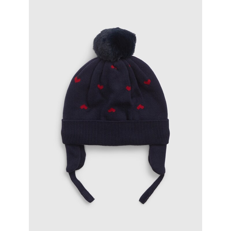 GAP Baby čepice s bambulí - Holky