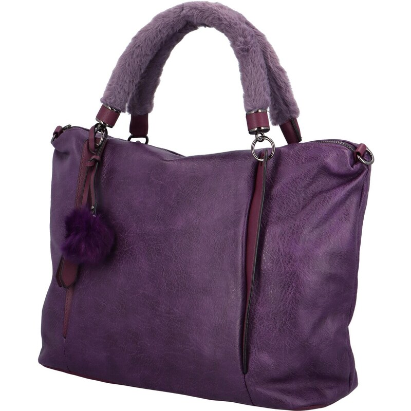 Dámská kabelka do ruky fialová - Maria C Sissi fialová