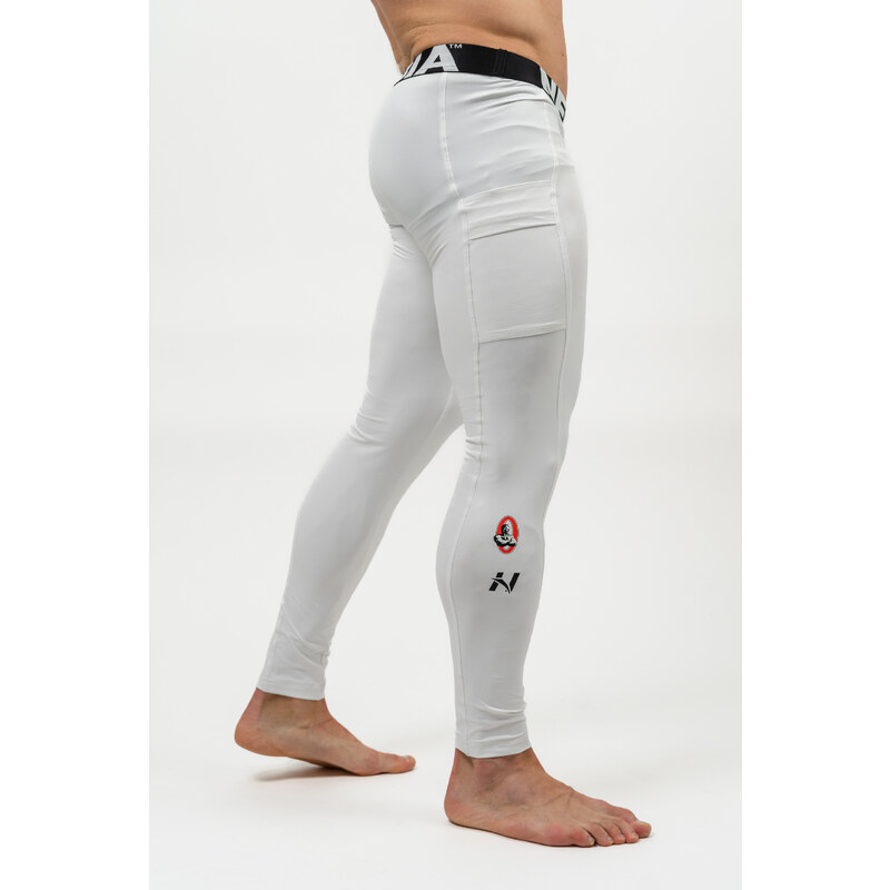 NEBBIA Olympia Fitness leginy s kapsou DISCIPLINE 708 White