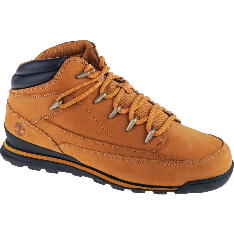 HNĚDÉ KOTNÍKOVÉ BOTY TIMBERLAND EURO ROCK MID HIKER Hnědá