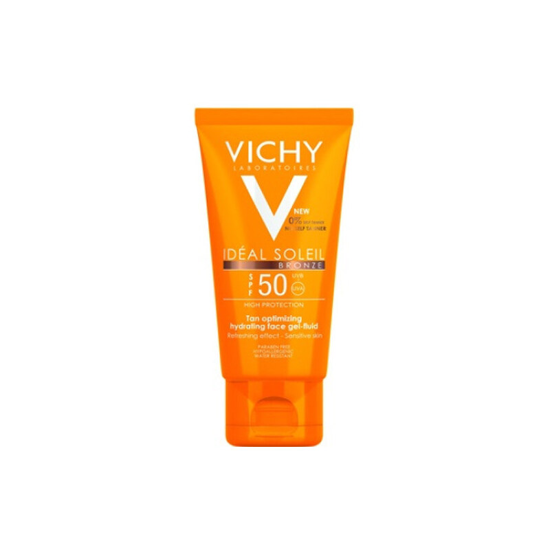 Vichy Gel-fluid na obličej SPF 50 Ideal Soleil (Bronze Gel-Fluid) 50 ml