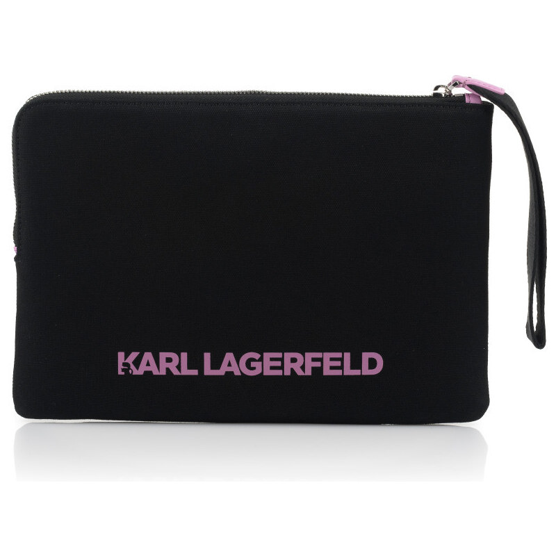 TAŠKA KARL LAGERFELD ICON K CANVAS POUCH