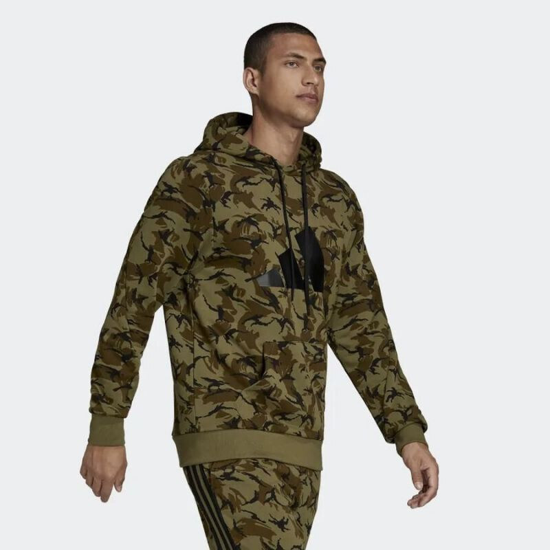 Mikina adidas FI Camo Hoody M HA5834 pánské