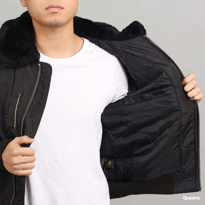 Alpha Industries Inc. Pánská zimní bunda Alpha Industries Injector III Black