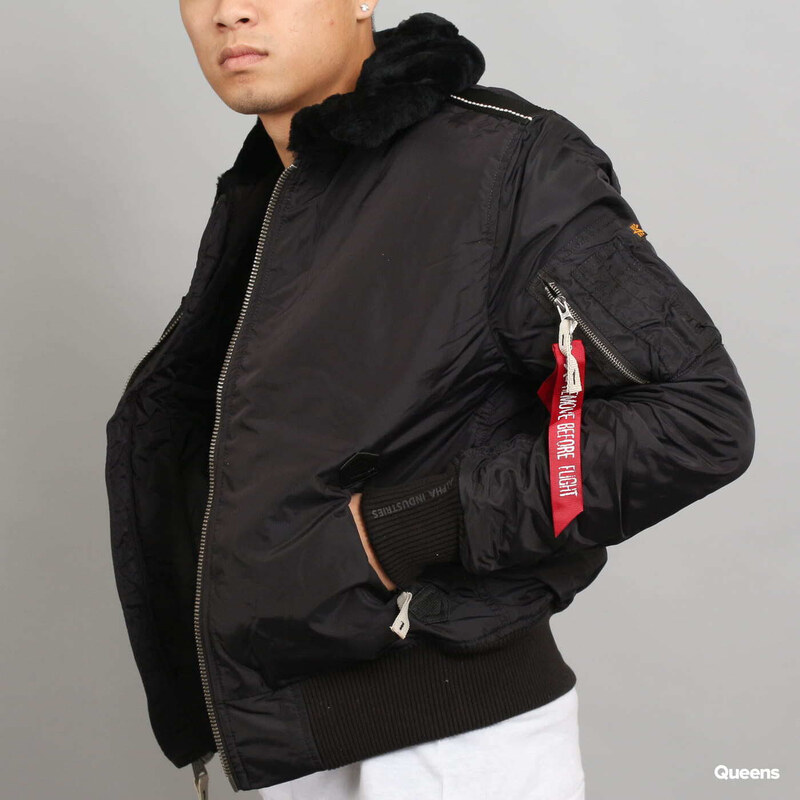 Alpha Industries Inc. Pánská zimní bunda Alpha Industries Injector III Black