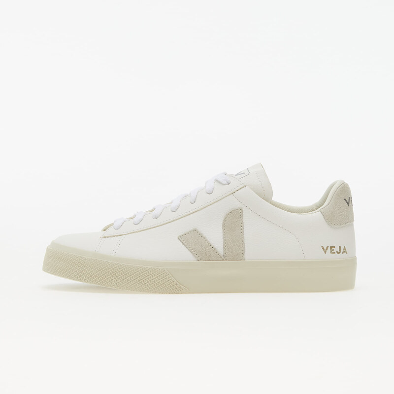 Pánské nízké tenisky Veja Campo Chromefreee Leather Extra-White/ Natural-Suede