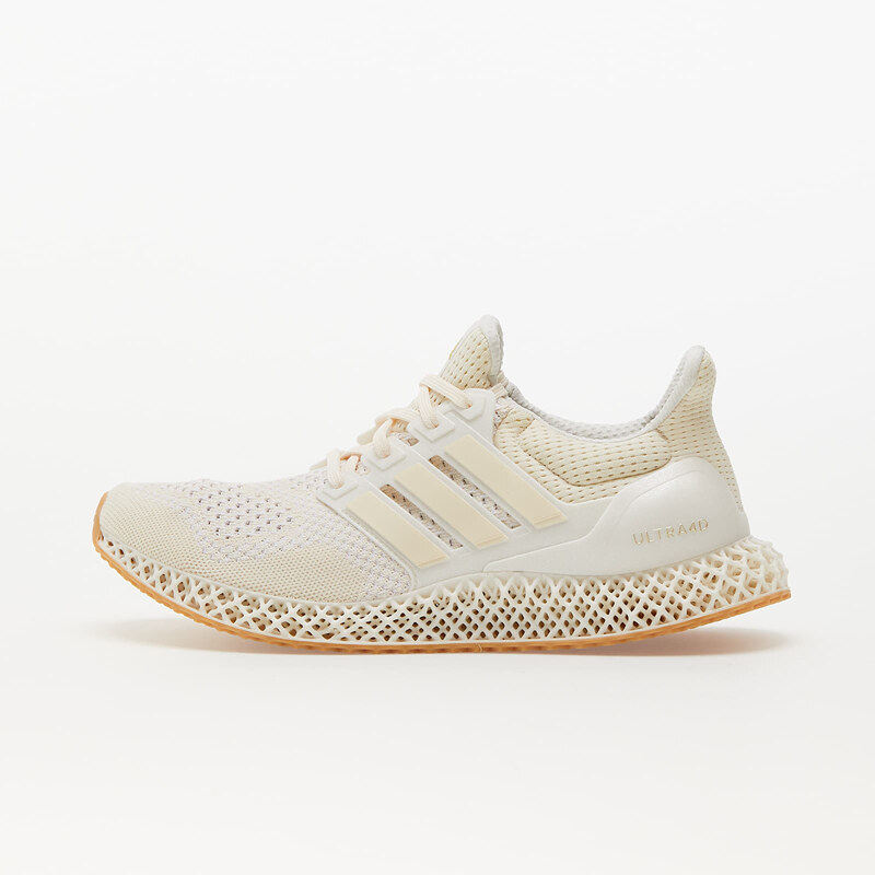 Pánské nízké tenisky adidas Performance Ultra 4D Wonder White/ Wonder White/ Gold Metallic