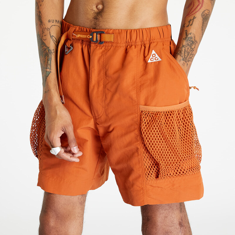 Pánské kraťasy Nike ACG Snowgrass Cargo Short Dark Russet/ Monarch/ Summit White